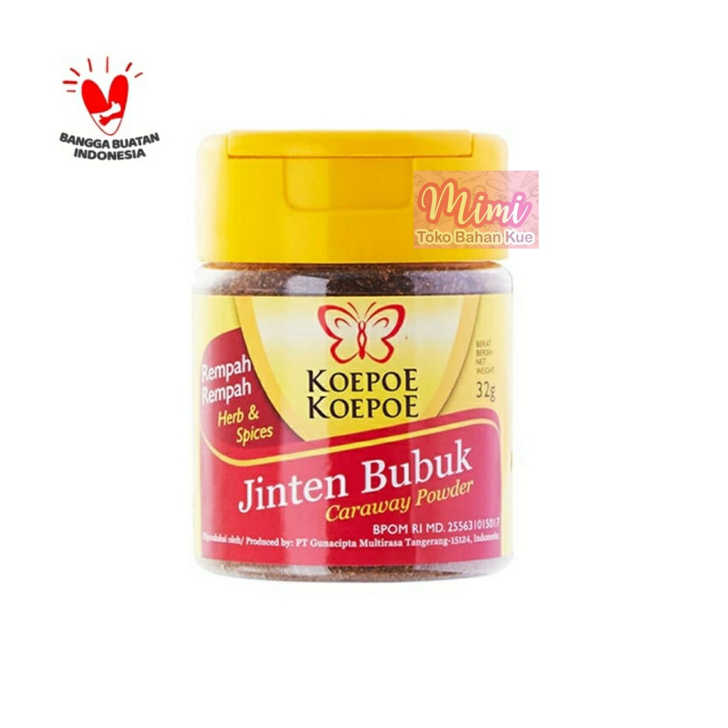 

Jinten Bubuk Koepoe 32gr Caraway Powder