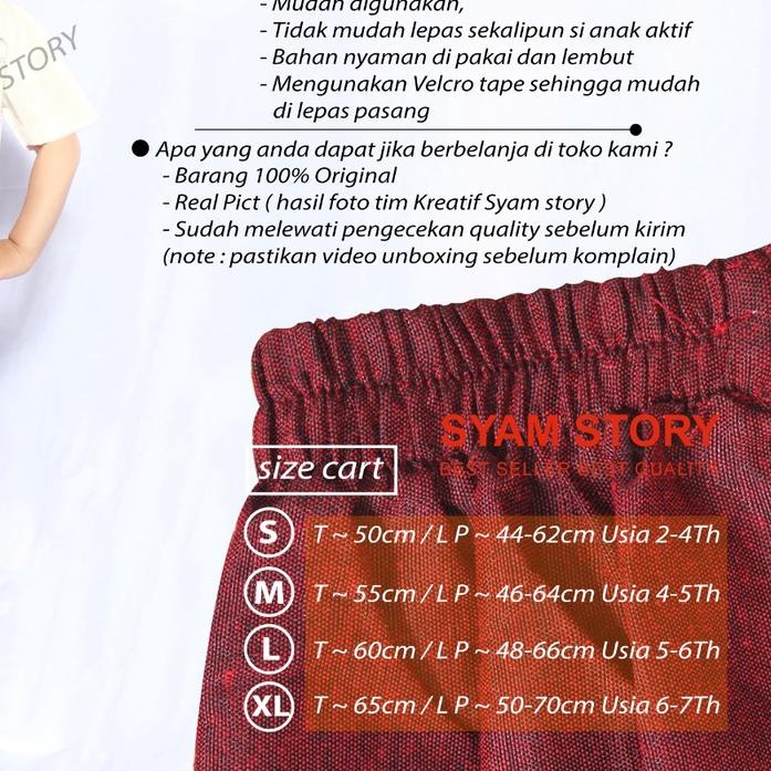 ☆ Sarung Anak Instan / Sarung Praktis Sunat / Sarung Instan Motif Naga / Sarung Anak instan Berkuali