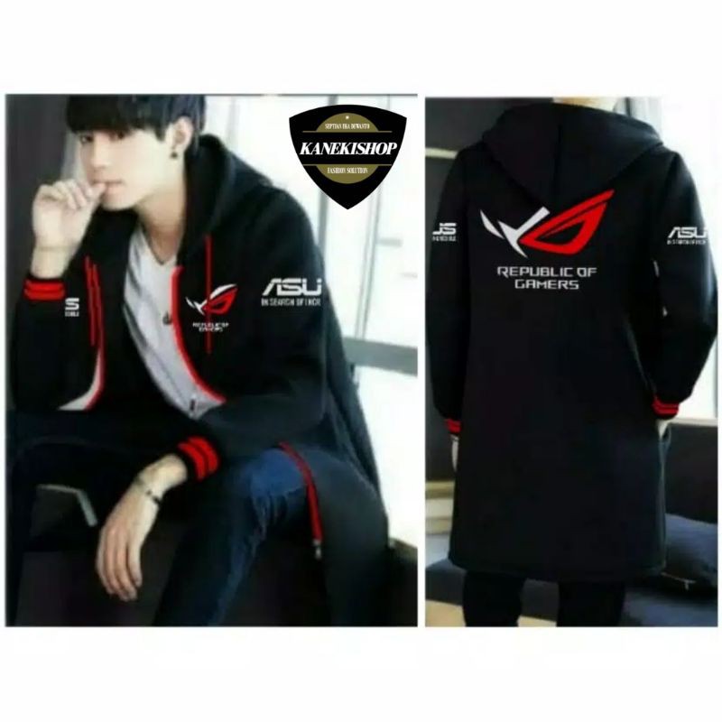 Jaket Jubah Anime Gaming ROG