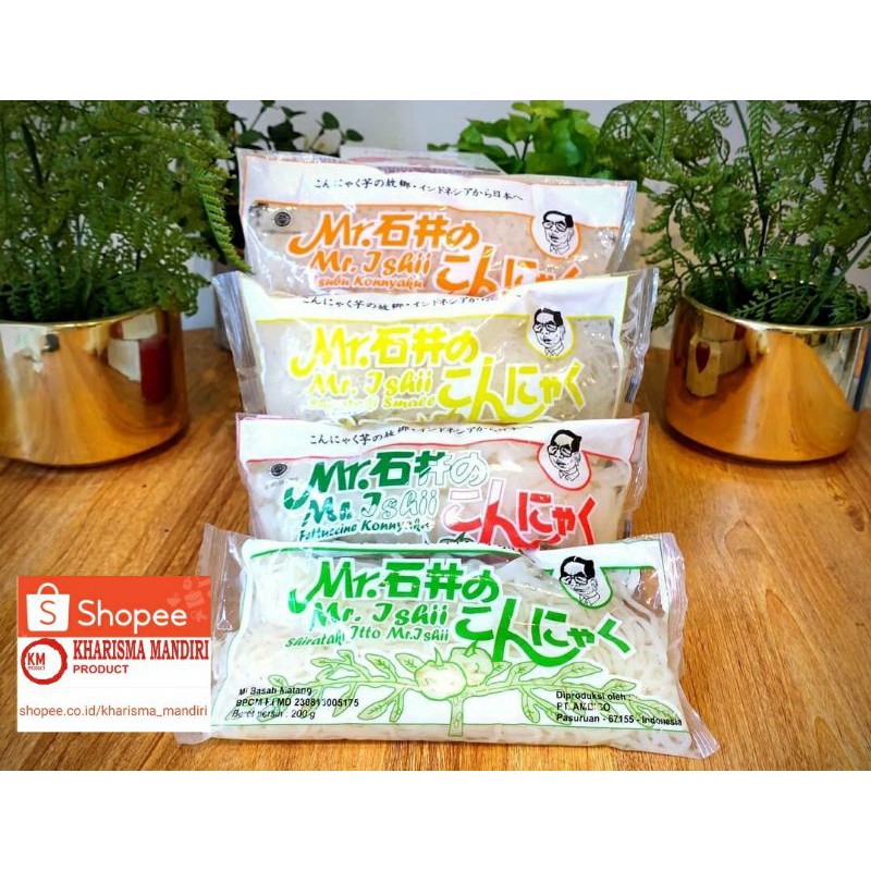 

MIE & BERAS SHIRATAKI BASAH 200gram