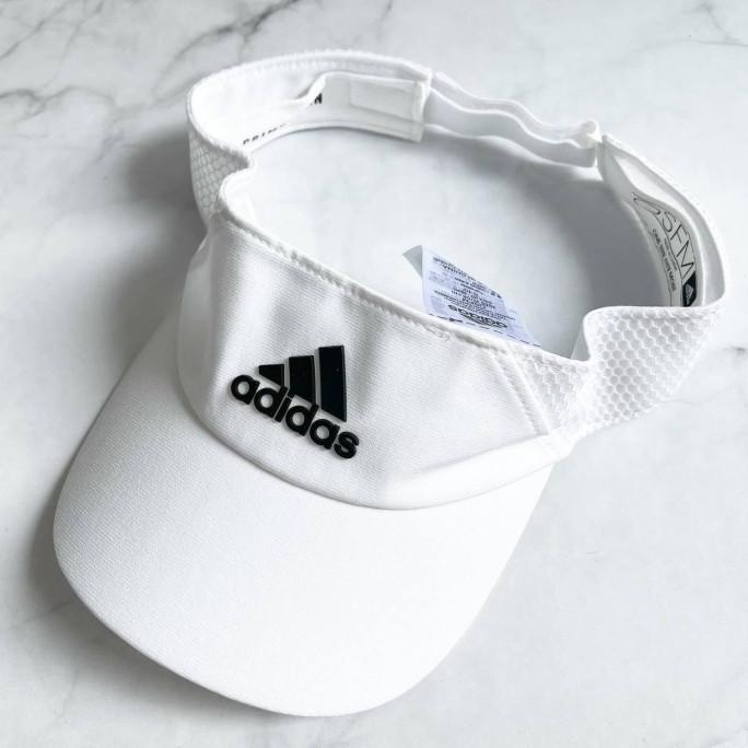 TOPI ADIDAS VISOR WHITE 100% ORIGINAL
