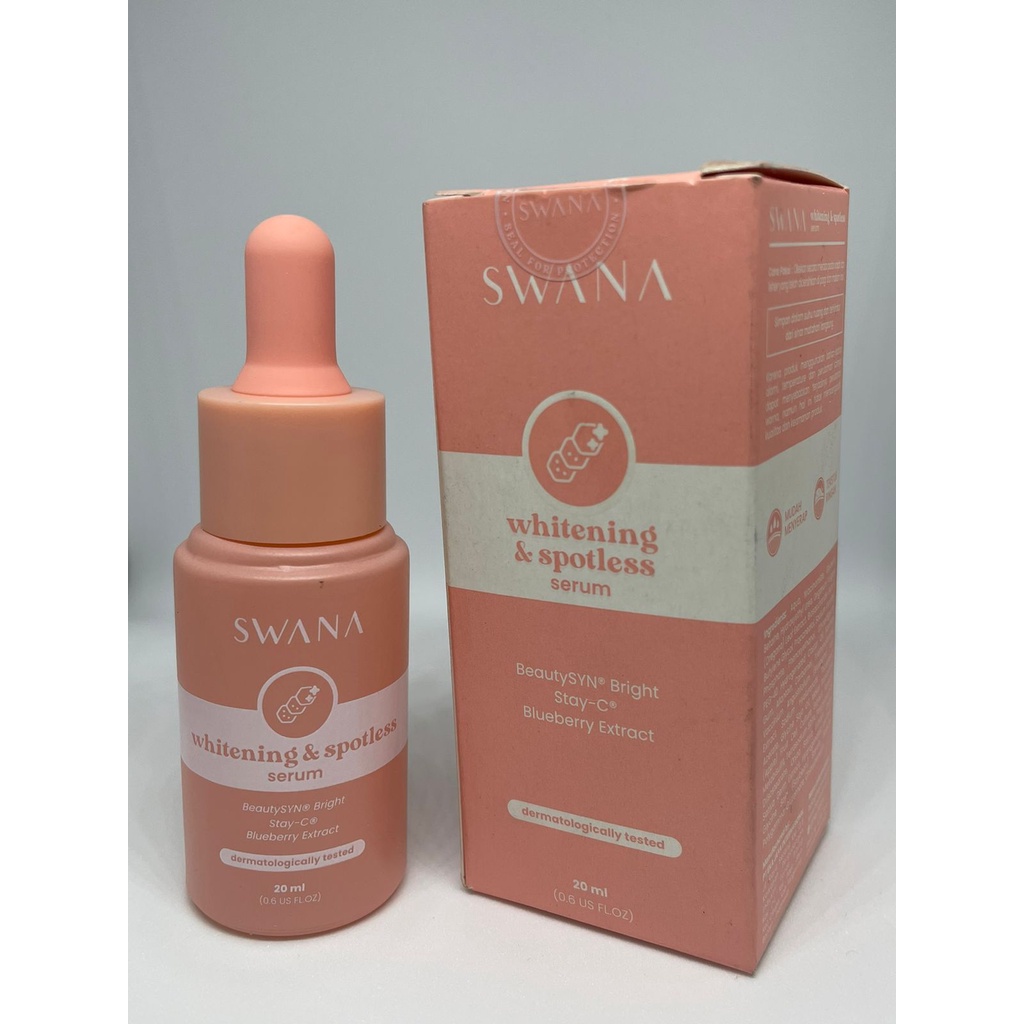 Swana Face Serum - Whitening Brightening &amp; Spotless - Acne Fighter - Pore Minimizer