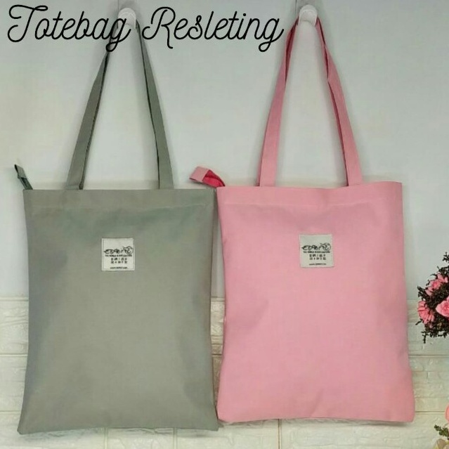 CUSTOM SABLON TOTE BAG UNTUK CANVAS WANITA RESLETING BISA KUSTOM UNTUK TAS SEMINAR, GOODIE BAG ULANG TAHUN, SOUVENIR PERNIKAHAN, KULIAH