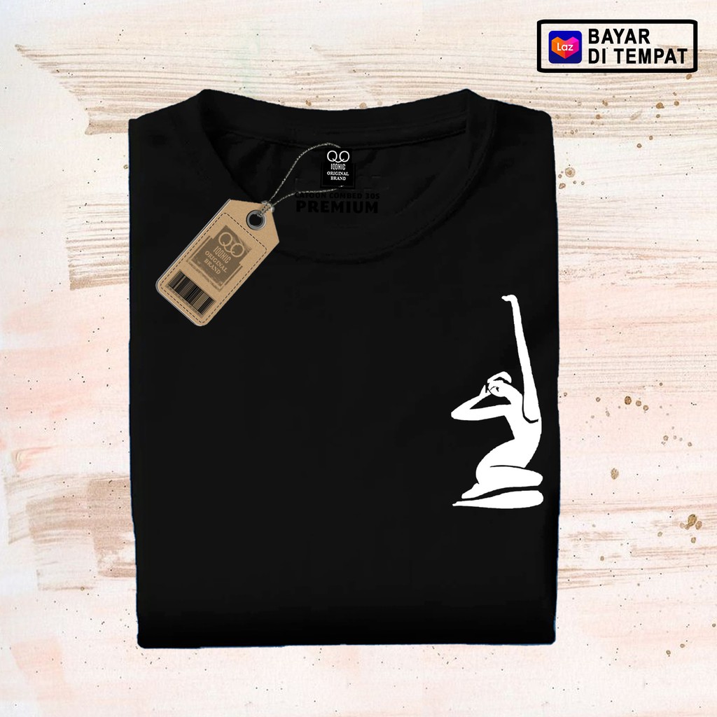 Kaos Distro Pria  Yoga Pose Premium