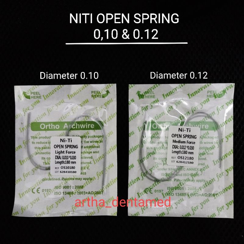 NITI OPEN COIL SPRING ( OCS ) DENTAL