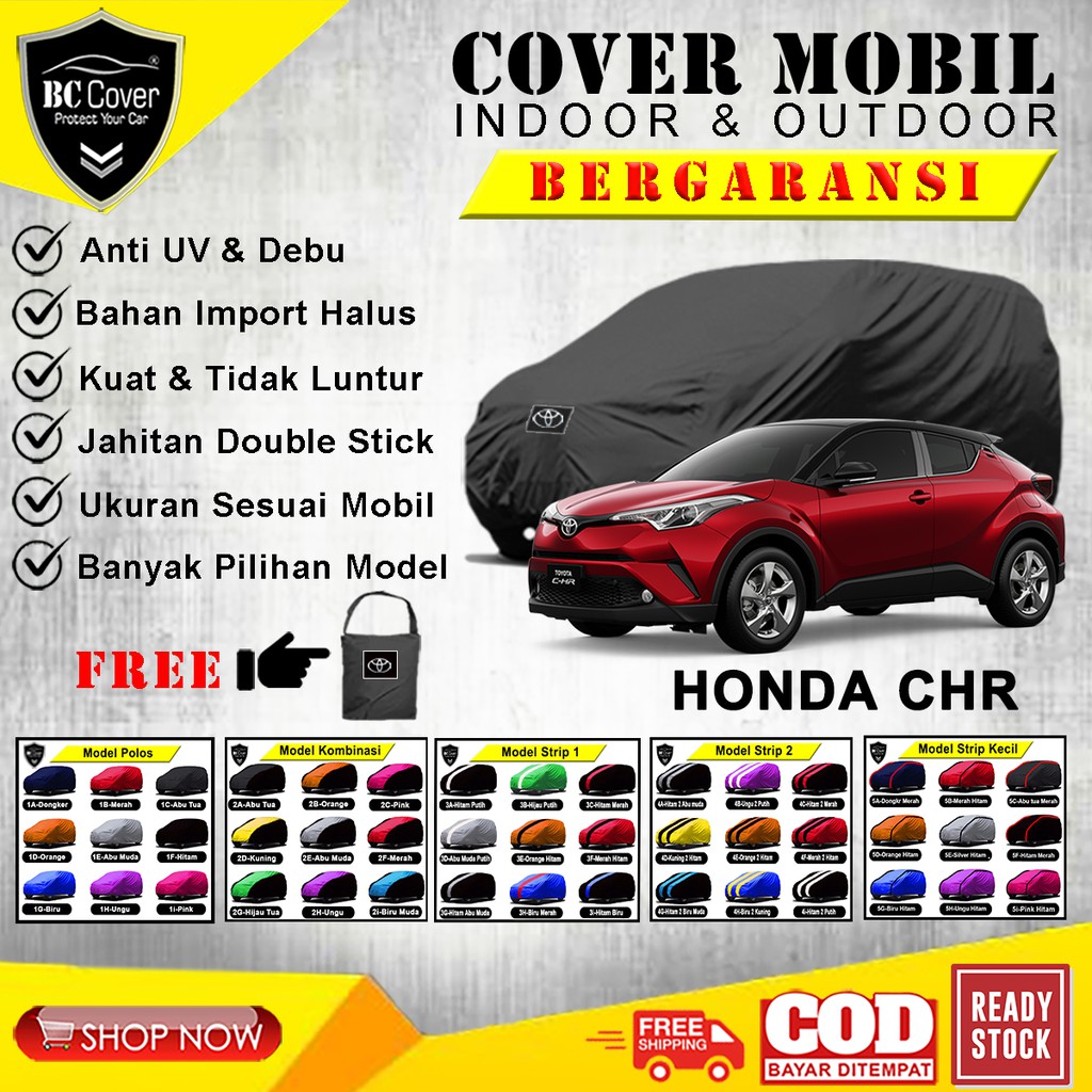 Body Cover Mobil Toyota CHR, Sarung Mobil CHR, Selimut Pelindung Jas Mantol Kerudung Mantel Tutup Penutup Toyota CHR Outdoor