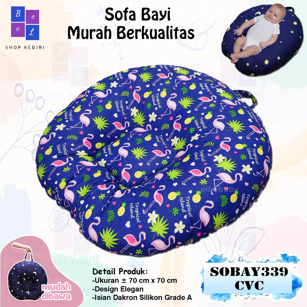 ✨ BeeL Shop ✨Sofa Bayi Newborn Sobay Multifungsi Perlengkapan Bayi Baru Lahir Baby Gift Set-SOBAY339CVC