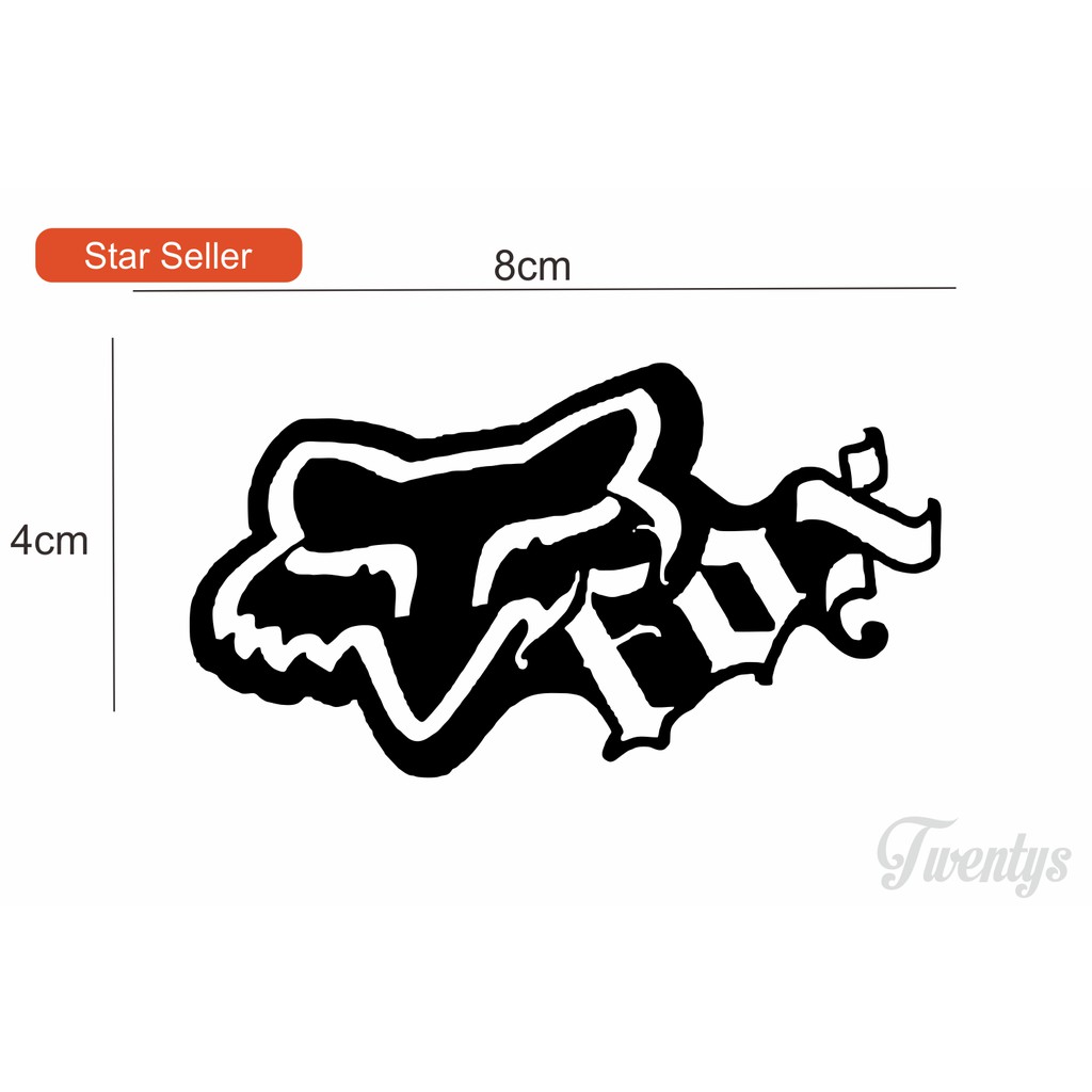 

STIKER FOX CUTTING STICKER VINYL DECAL
