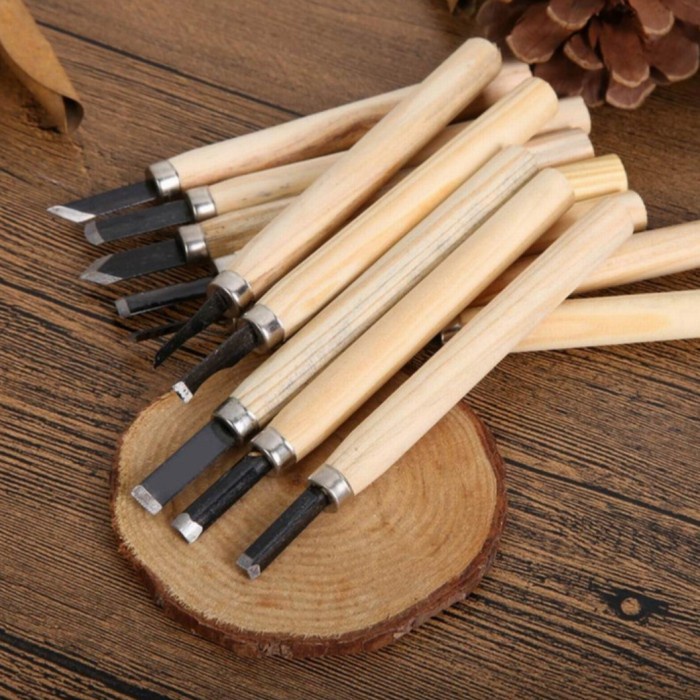

UKIR-ALAT- PISAU UKIR KAYU SET WOOD CARVING CHISELS -ALAT-UKIR.