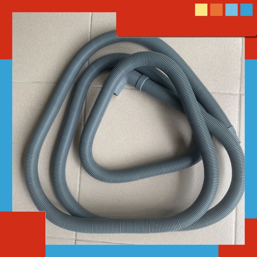 PANASONICFRONT LOADING3M | Selang Pembuangan Mesin Cuci Front Loading Panasonic 3 Meter Drain Hose Drainhose Slang Buangan