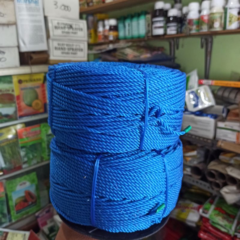 

TALI NILON 3 MM BERAT ± 850 GRAM | TALI KALAR | TALI TAMPAR | TALI TAMBANG