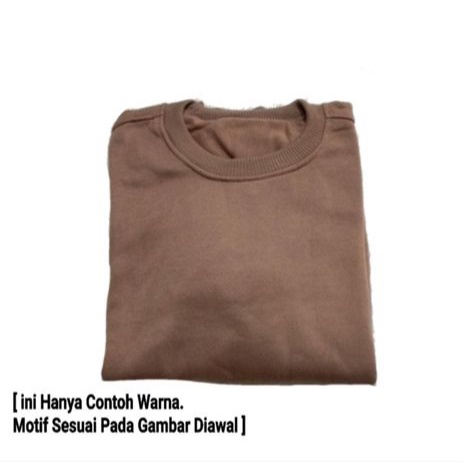 SWEATERPOLOS BASIC FEAR OF GOD SIZE M-XXL (PRIA & WANITA)-MOCCA