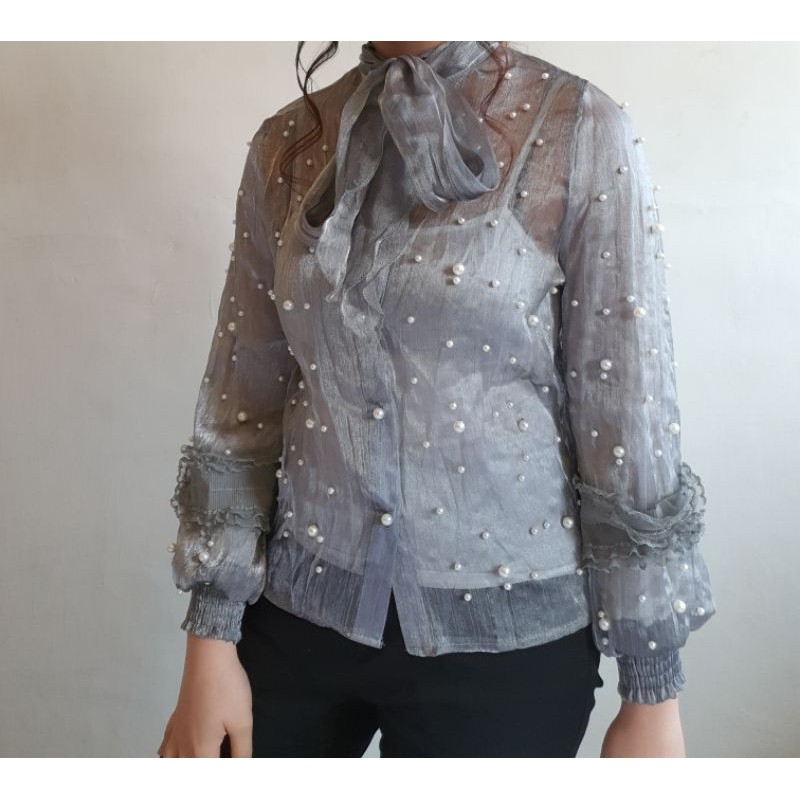 Atasan Chiffon Pearl import bangkok