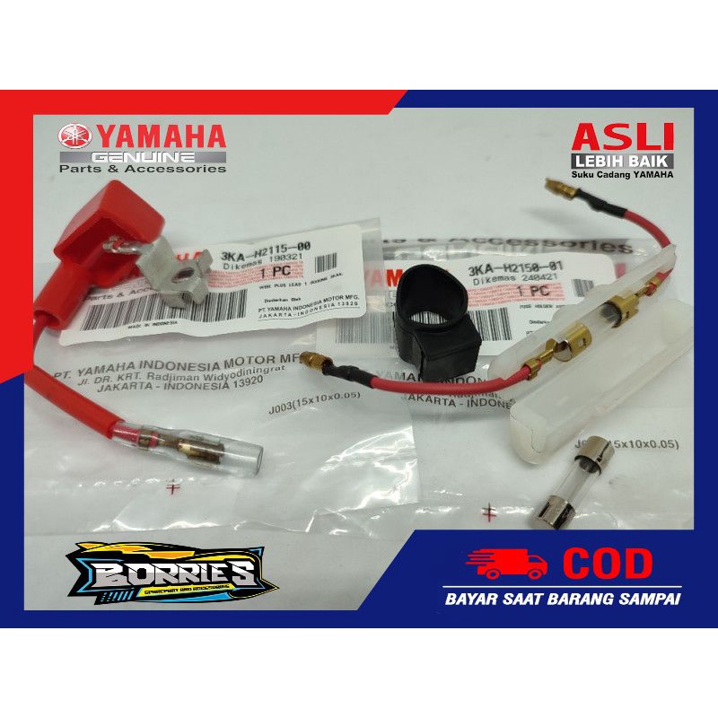 KABEL AKI PLUS + RUMAH SIKRING ASSY RX KING ORI YGP RXKING RX-KING CABLE ACCU