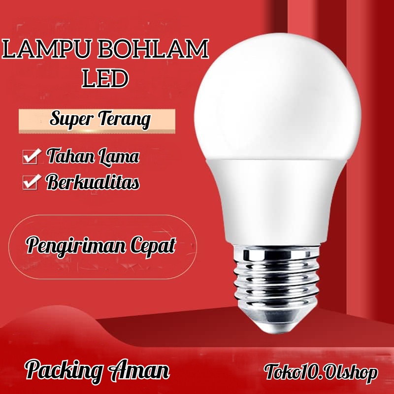 Lampu Bohlam LED Bulb Rumah kantor 7,9,12w