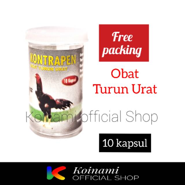 KONTRAPEN OBAT TURUN URAT AYAM 10 kapsul / raid all