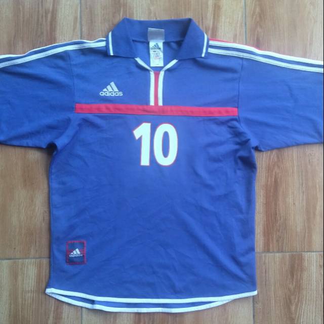 Jersey Template Adidas Perancis 2000 Zidane