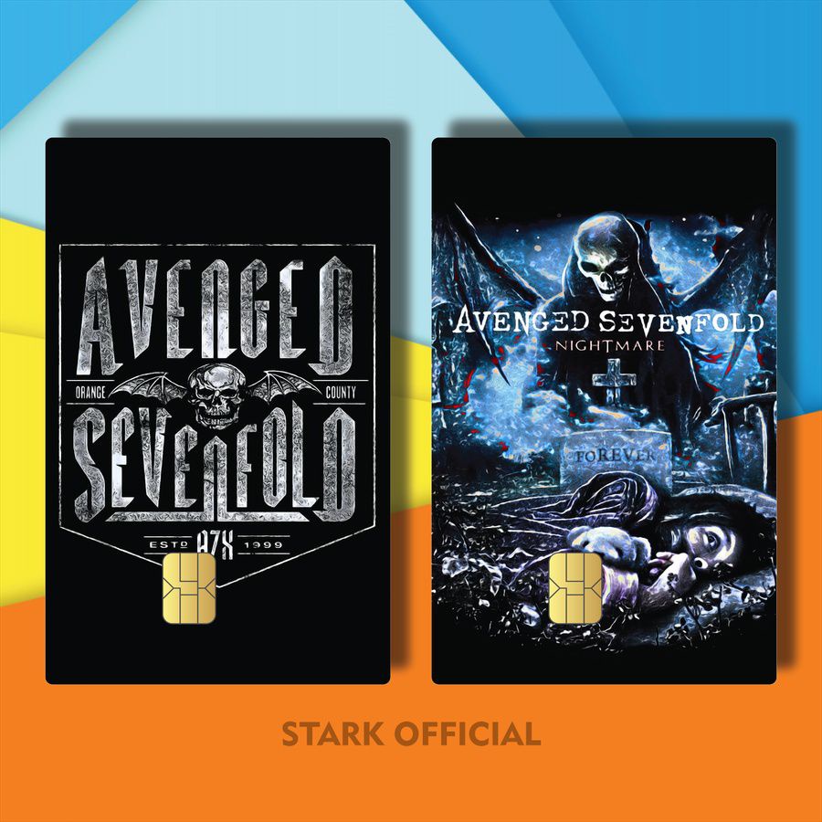 CASING KTP BAND DRUMMER AVENGED SEVENFOLD HOLOGRAM XFBHF/IOY04/ COVER KTP VOKALIS AVENGED SEVENFOLD 