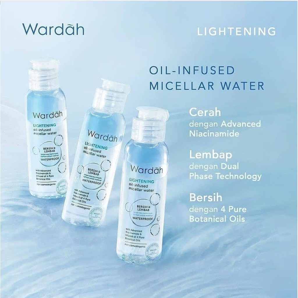 WARDAH Lightening Oil Infused Micellar Water 100 ml