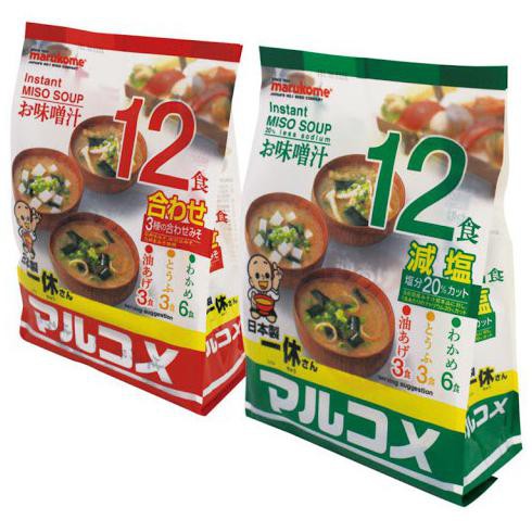 {BISA COD} MARUKOME JAPAN MISO SOUP INSTANT 12 porsi / Instan Soybean paste / sup Kacang TAUCO