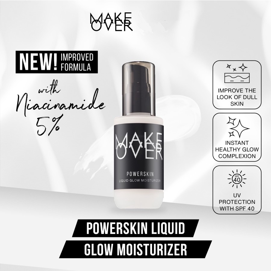 ★ BB ★ MAKE OVER Powerskin Liquid Glow Moisturizer 45 ml - Face Moisturizer