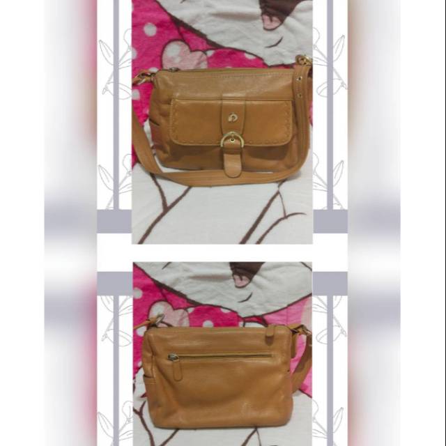 Preloved Papillon Leather's - Kuning
