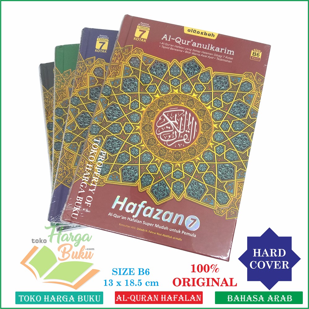 Al-Quran Hafazan - Al Quran Hafalan Super Mudah untuk Pemula B6 HC Penerbit Al-Qosbah