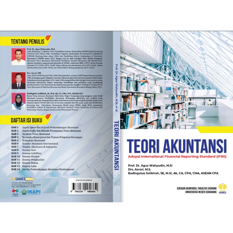 Buku Teori Akuntansi Adopsi IFRS dan SAK Terbaru 2022-1