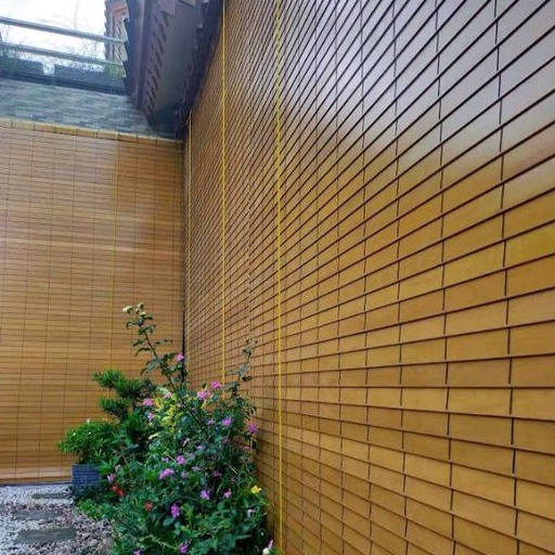 Tirai kayu meranti outdoor