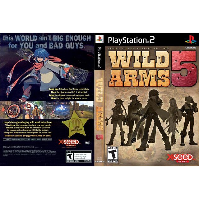 Kaset PS2 Wild Arms 5