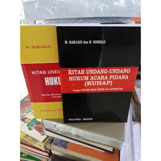 Jual Buku KUHP Dan KUHAP By R Soesilo Indonesia|Shopee Indonesia