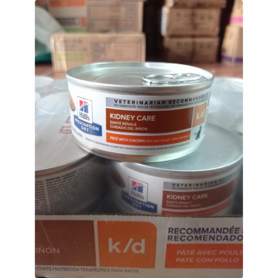 Hills kidney care cat K/D 156 gr Cat food