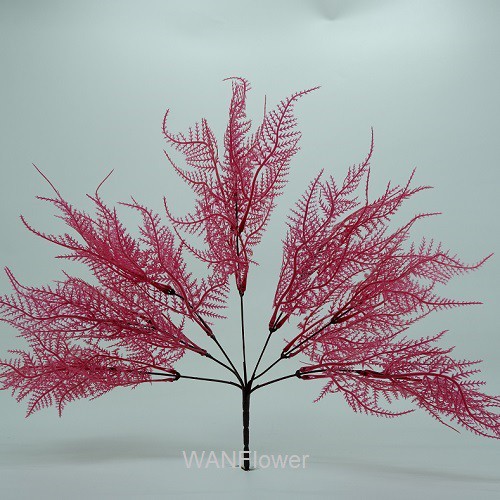 WANFLOWER Daun Pakis Warna X7 * MERAH