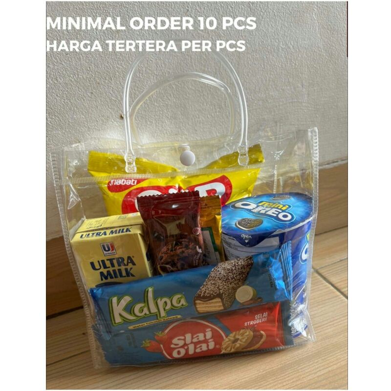 PAKET SOUVENIR SNACK TAS MIKA ISTIMEWAH / GOODIEBAG ANAK / PAKET ULTAH ANAK