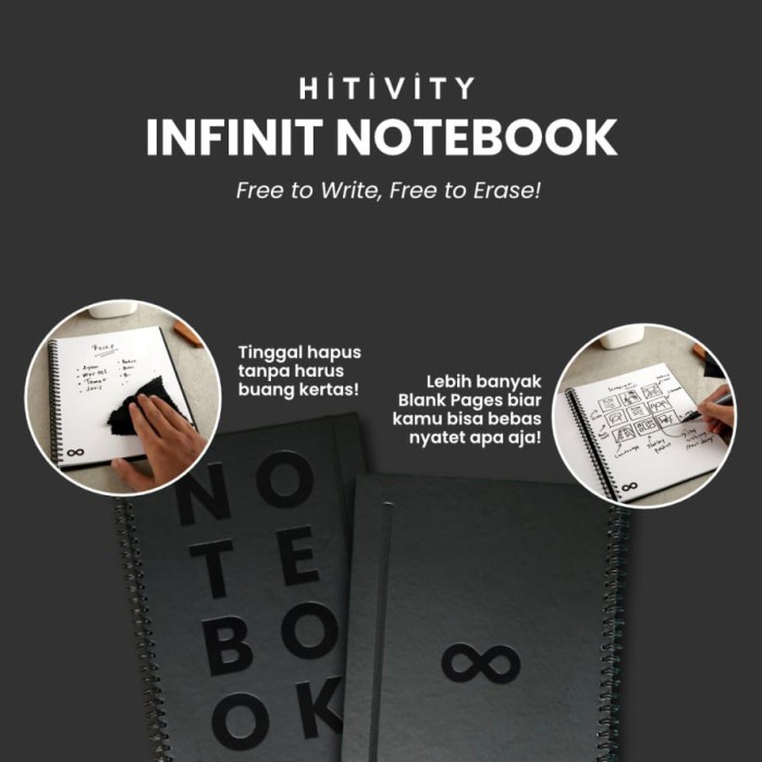 

Bagus Invinit Notebook Buku Catatan Gampang Di Hapus Planer Terlaris