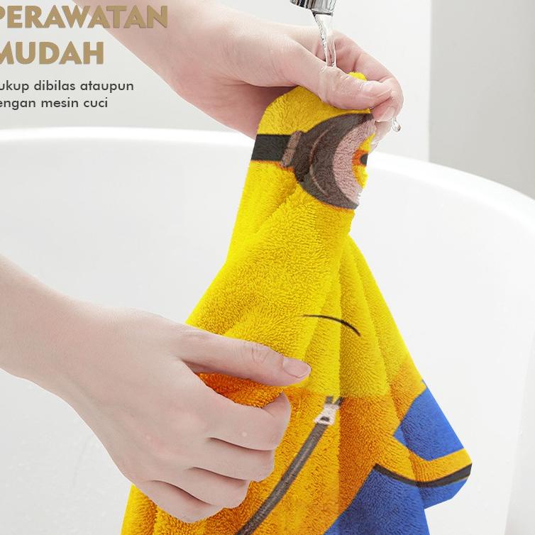 COMFORTHOMES - H5 - Handuk Mandi Karakter cm - Handuk Mandi Karakter Minion Jumbo Import E4D5