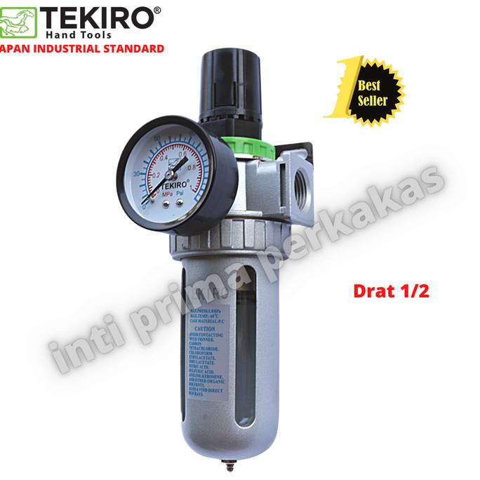 TEKIRO Single Air Filter Regulator - Filter Udara Kompresor Terlaris
