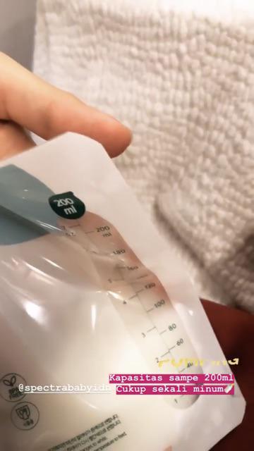 Spectra - Premium Milk Bag Storage With Connector (200ml X 10pcs)