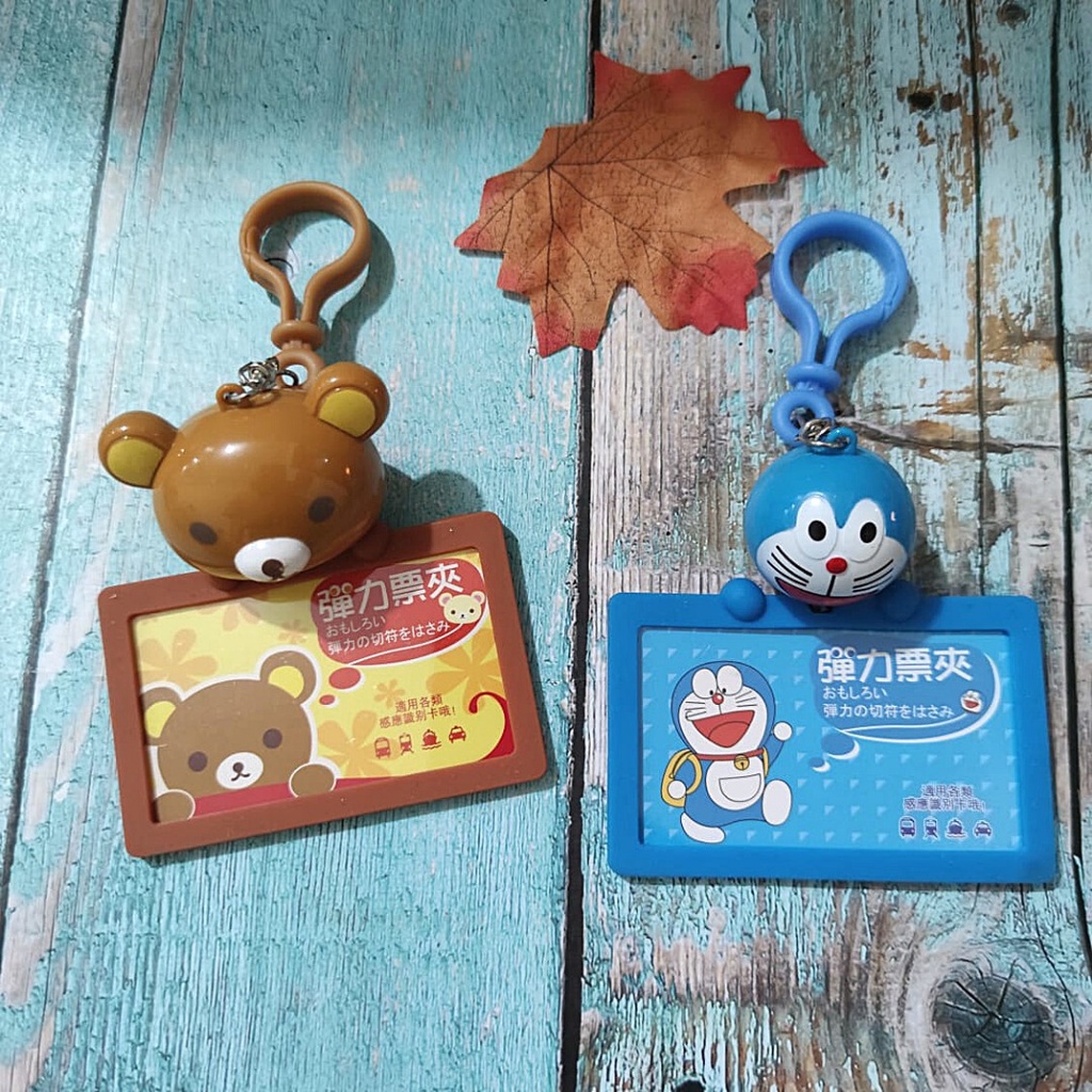 

ID CARD HOLDER RILLA KUMA / NAME TAG ID CARD HOLDER DORAEMON RILLA / ID CARD WITH WIRE / BEST PRICE