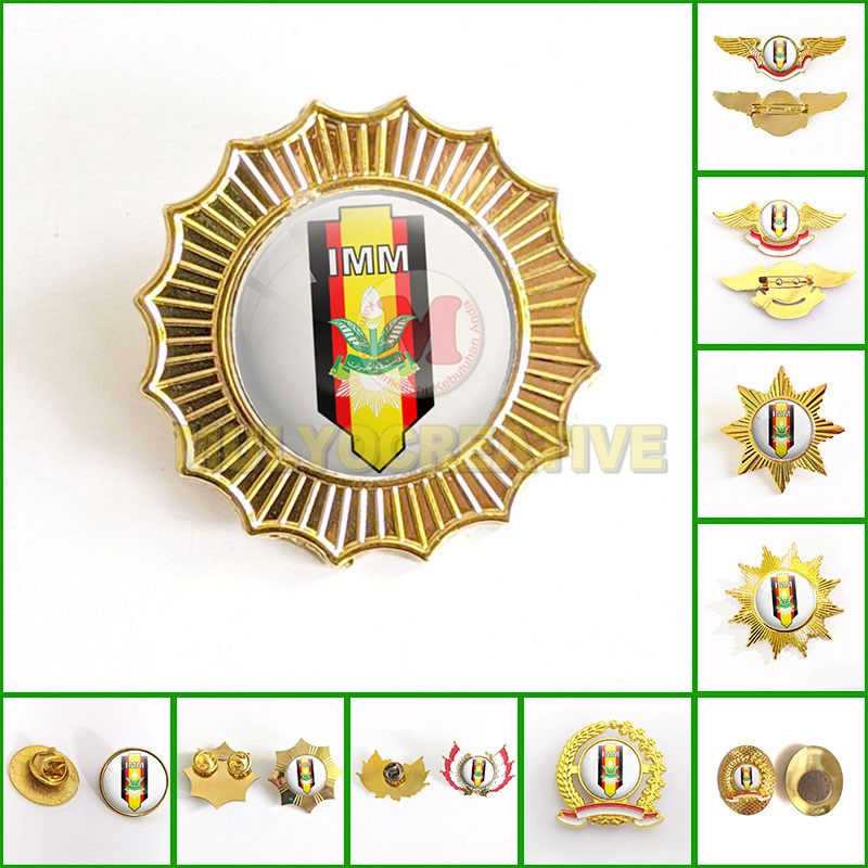 Pin IMM Pin Bros Wing Logo Ikatan Mahasiswa Muhammadiyah