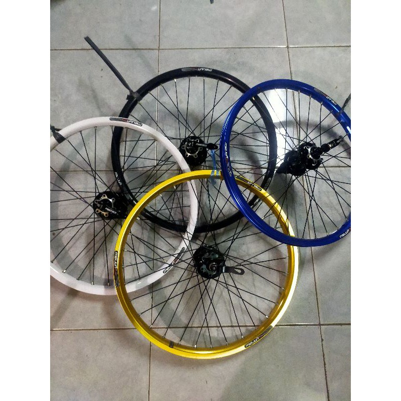 

Wheelset 20 inch murah meriah 32 hole