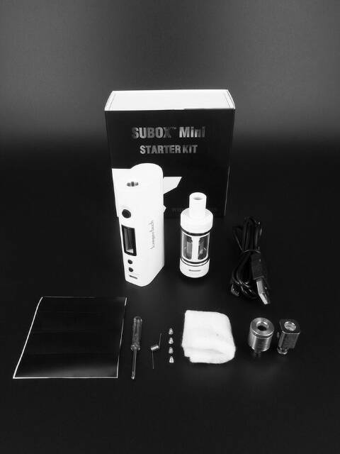 KANGERTECH SUBOX MINI STARTER KIT FREE AWT 3000mah + Liquid / Rokok elektrik