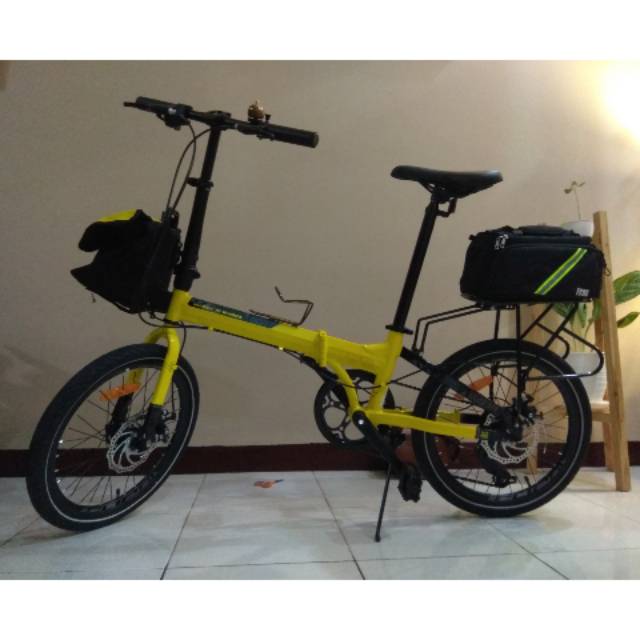 Sepeda Lipat Element Police Texas Bike to Work Bekas Rasa Sepeda Lipat Element Police Texas Bike to Work Bekas Rasa