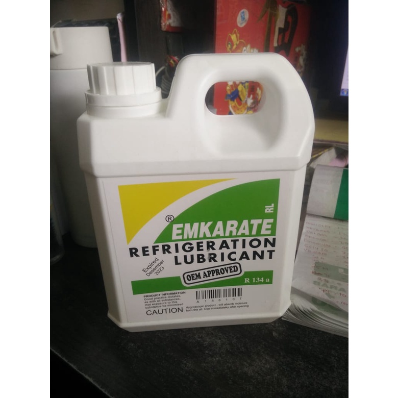 OLi Emkarate atau OLi Kompresor AC Mobil dan  Kulkas R134A | Oli Kulkas | Oli Freon R134A Mobil | Ol