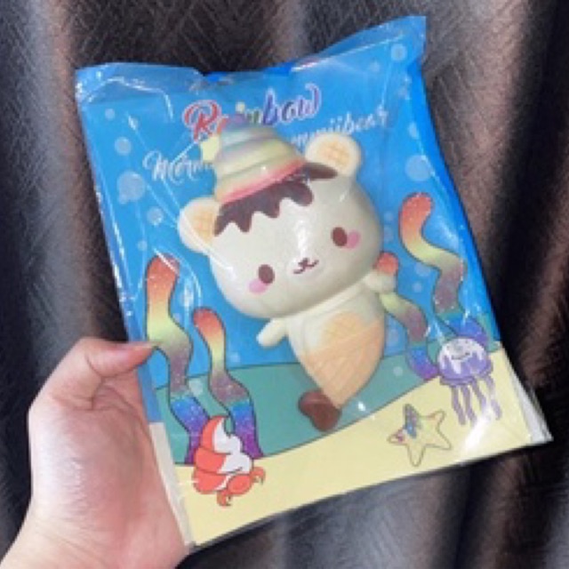 [FLASHSALE] PRELOVED punimaru mermaid yummibear squishy (RARE)