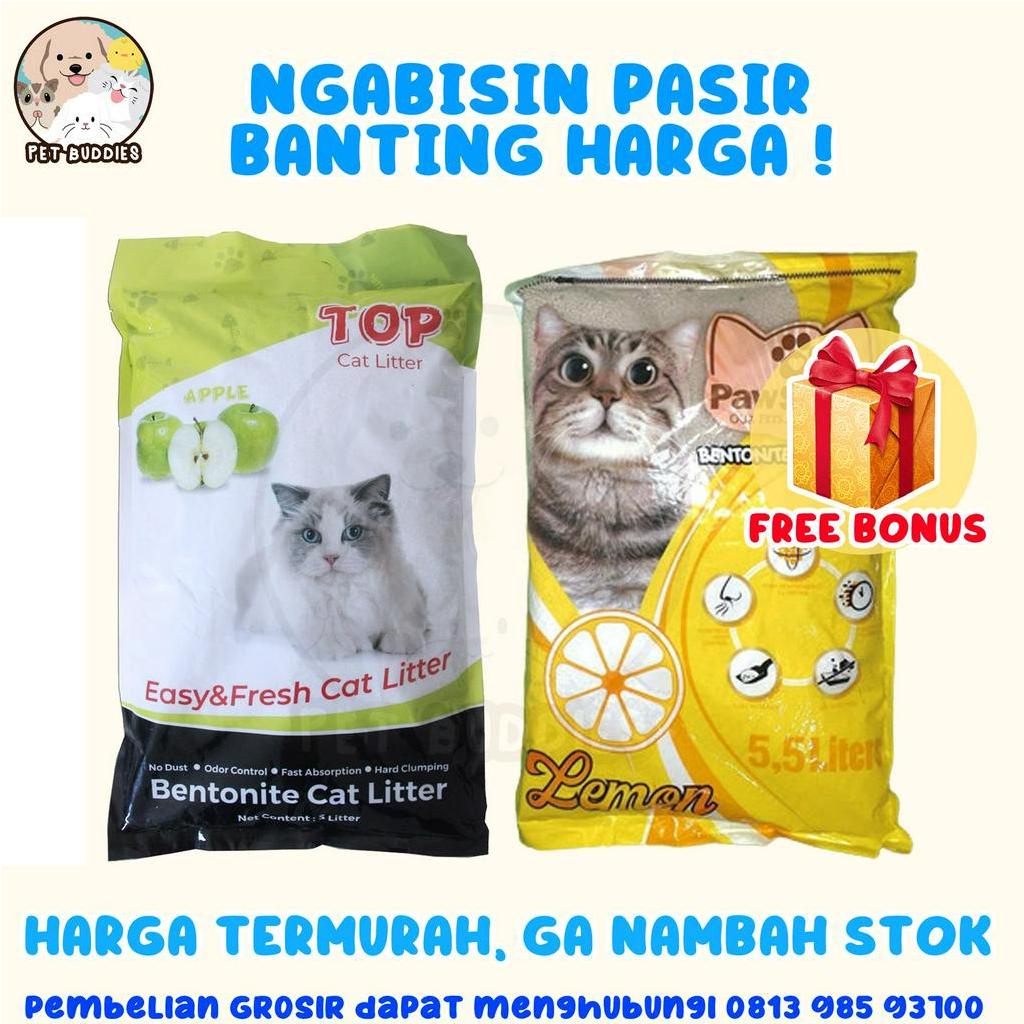 [FREE BONUS]BANTING HARGA Ngabisin Stok Pasir Kucing