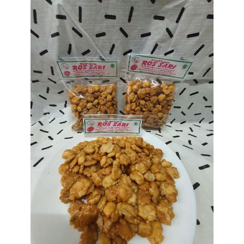 Keripik Emping Manis Pedas 200Gr Oleh Oleh Bandung