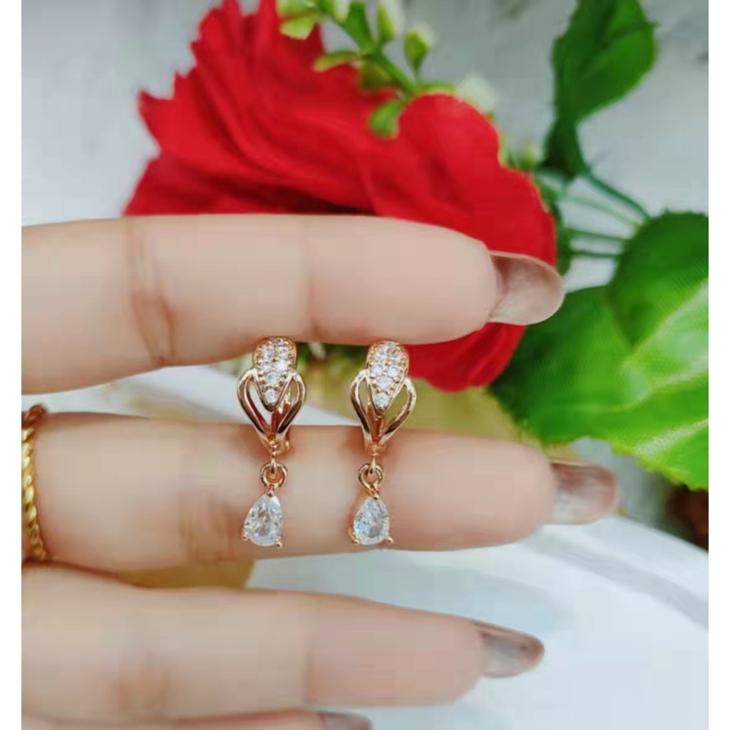 Anting Xuping Permata Lapis Emas Fashion Jewellery B103-113
