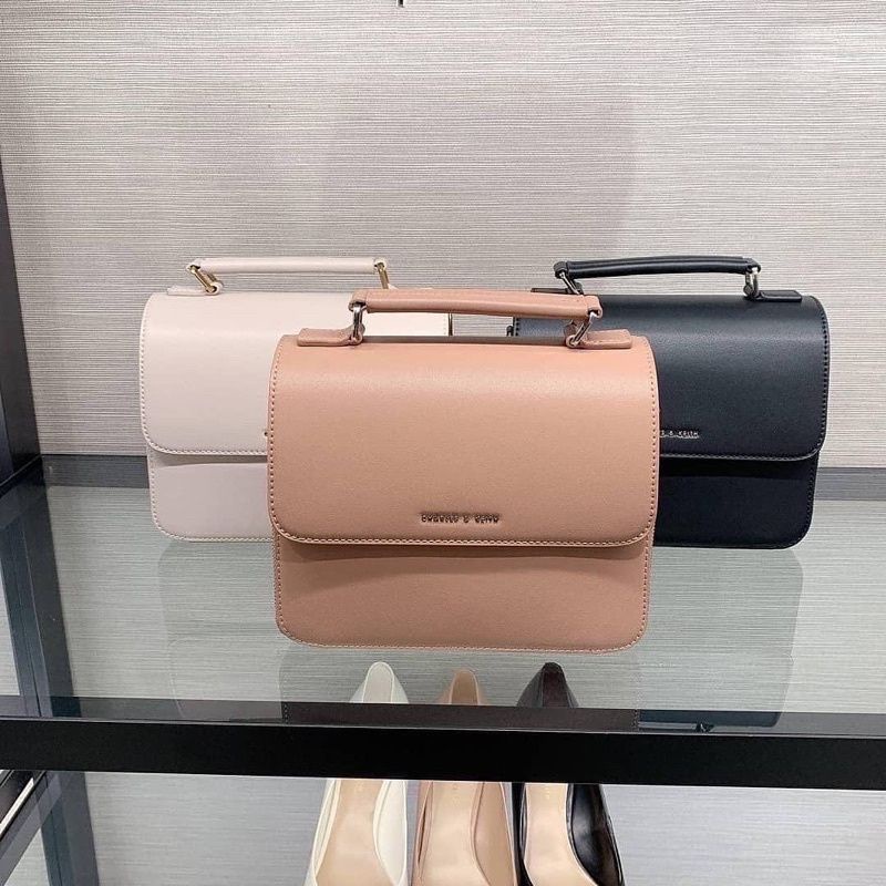 6.6 SALE | CK Front Flap Top Handle Crossbody Bag