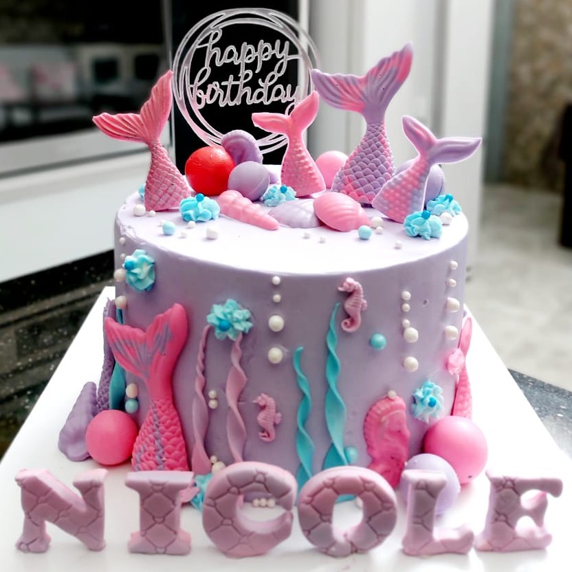 

Mermaid Birthday Cake